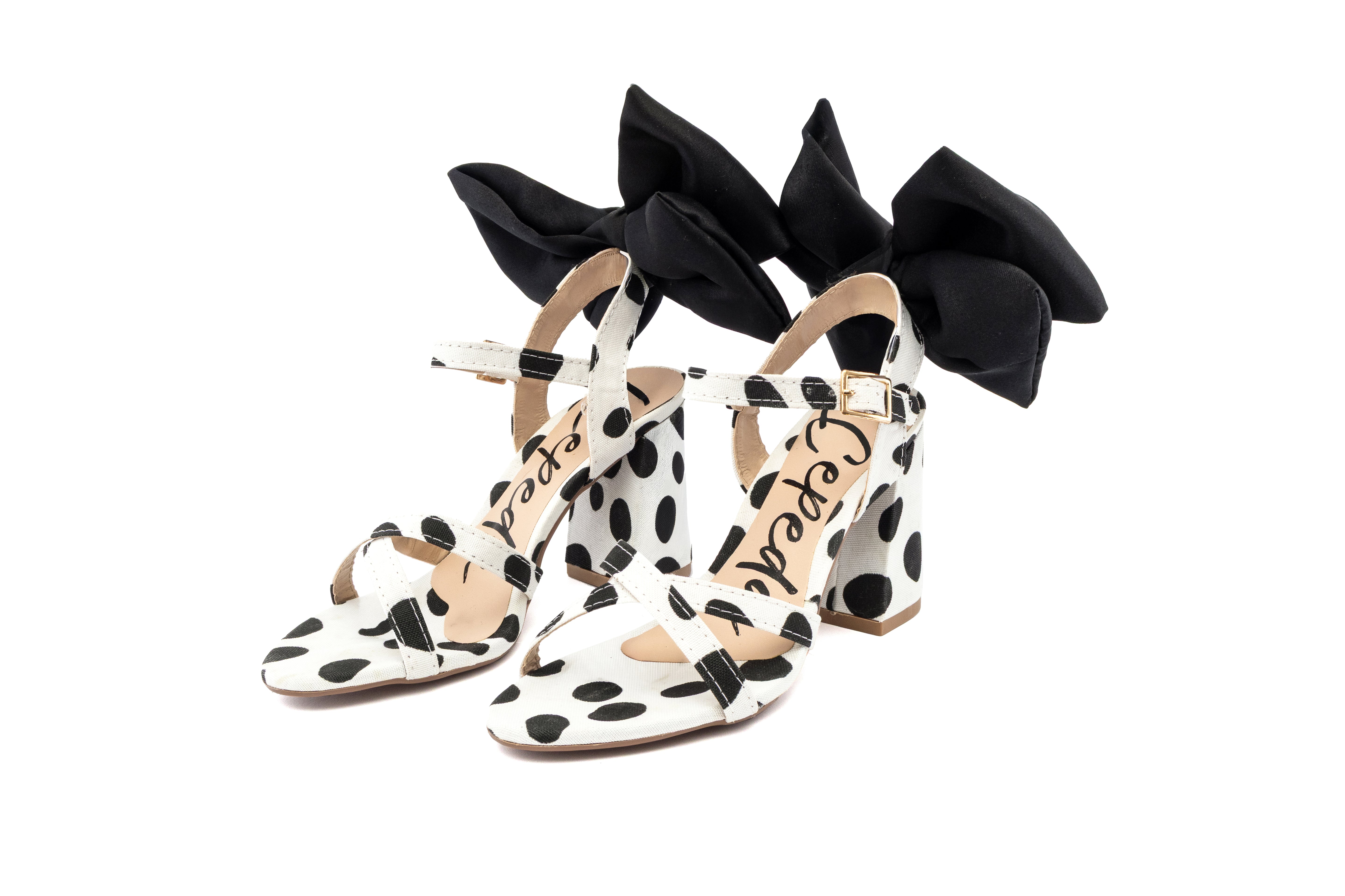 Rina dalmatian sandals