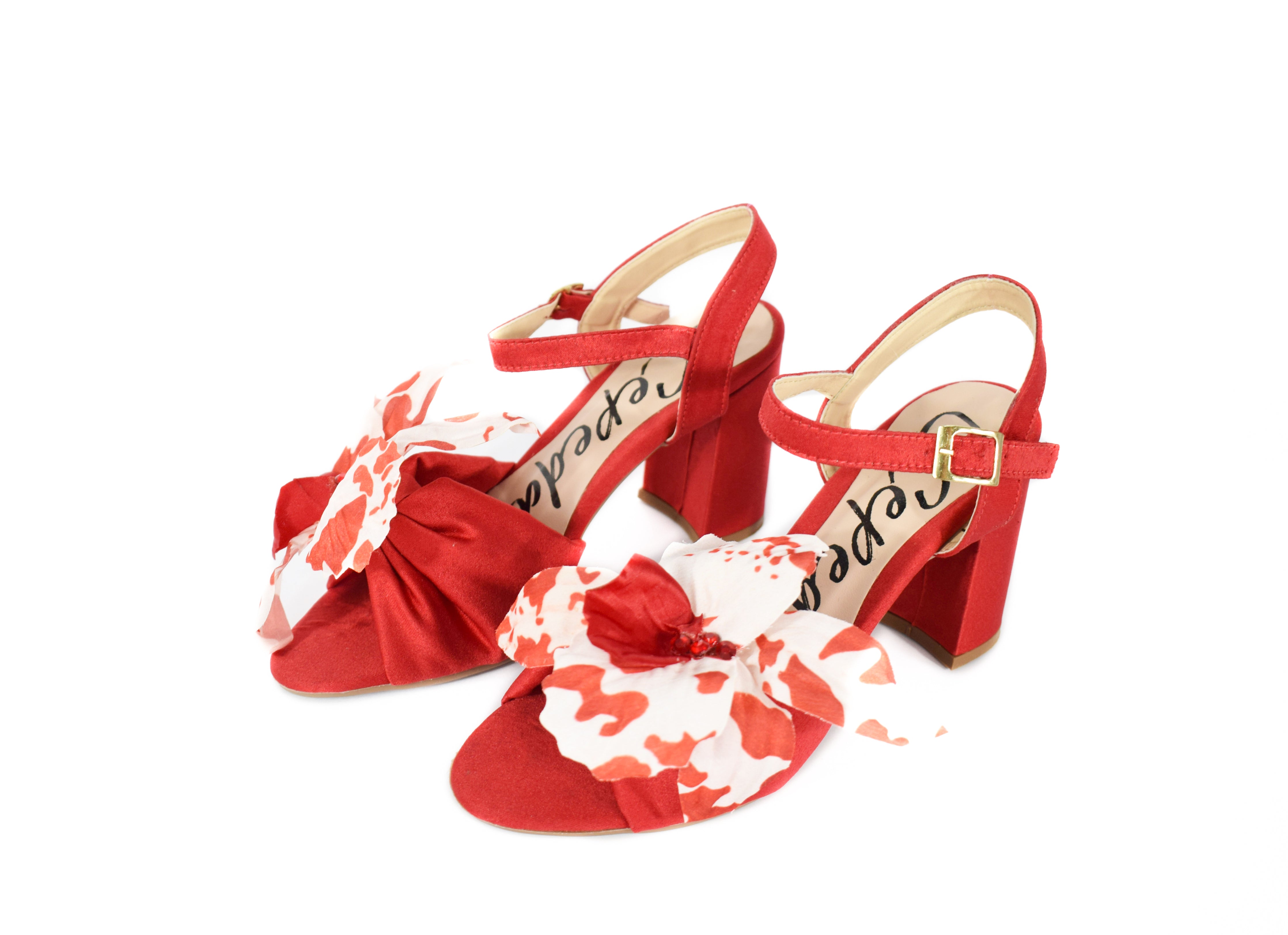 Rincon red sandals