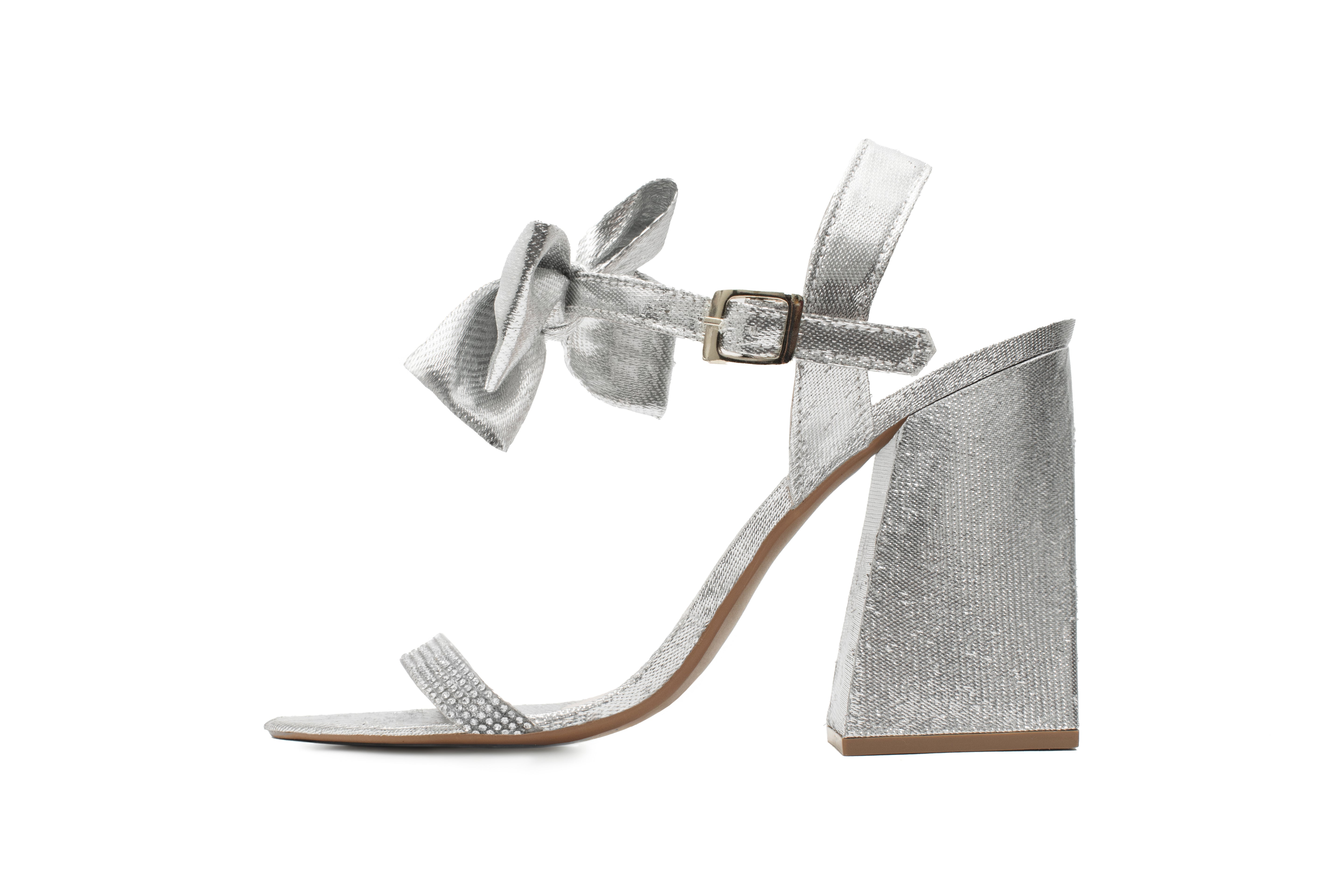 Dumont Silver Sandals