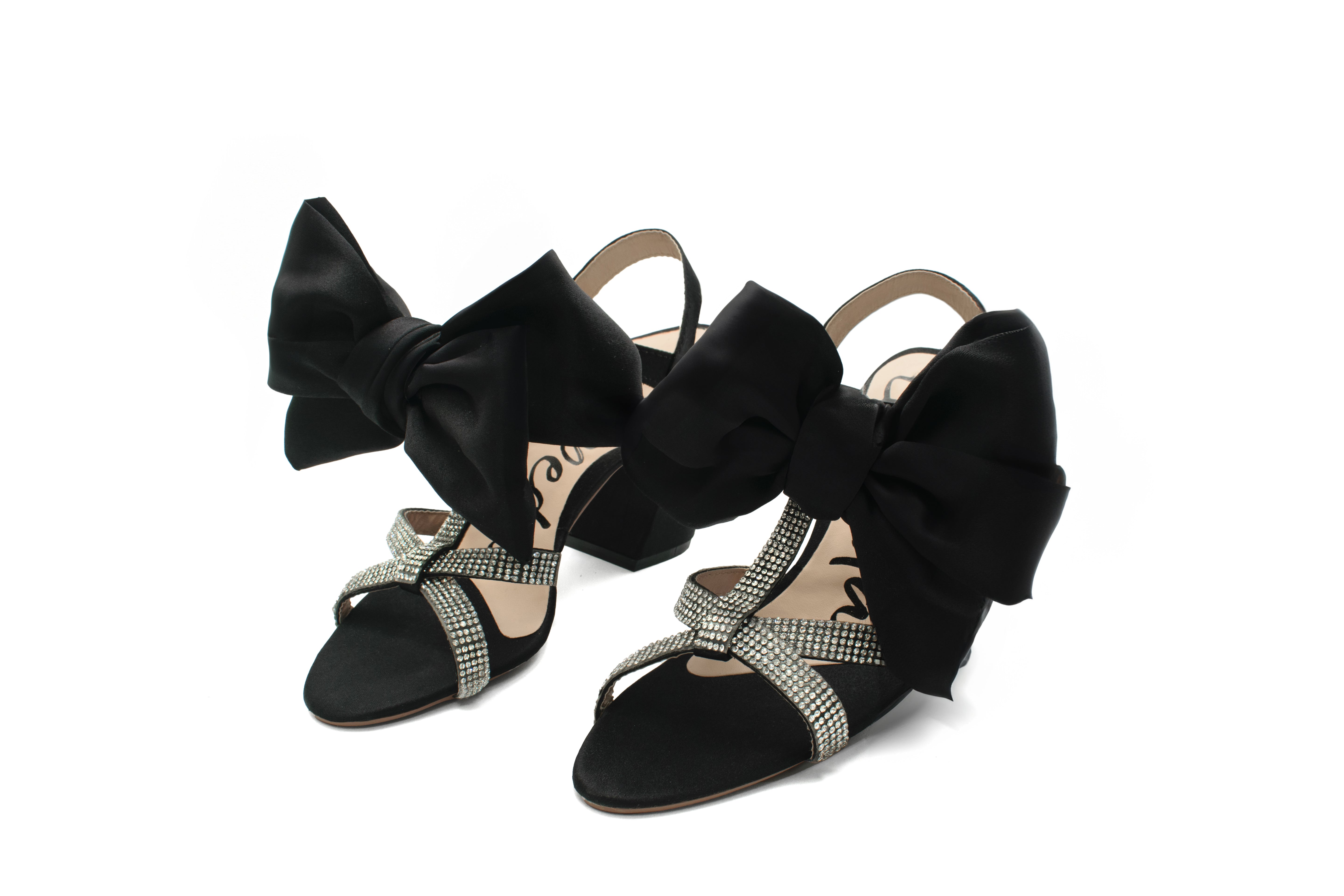 Menina Black Sandals