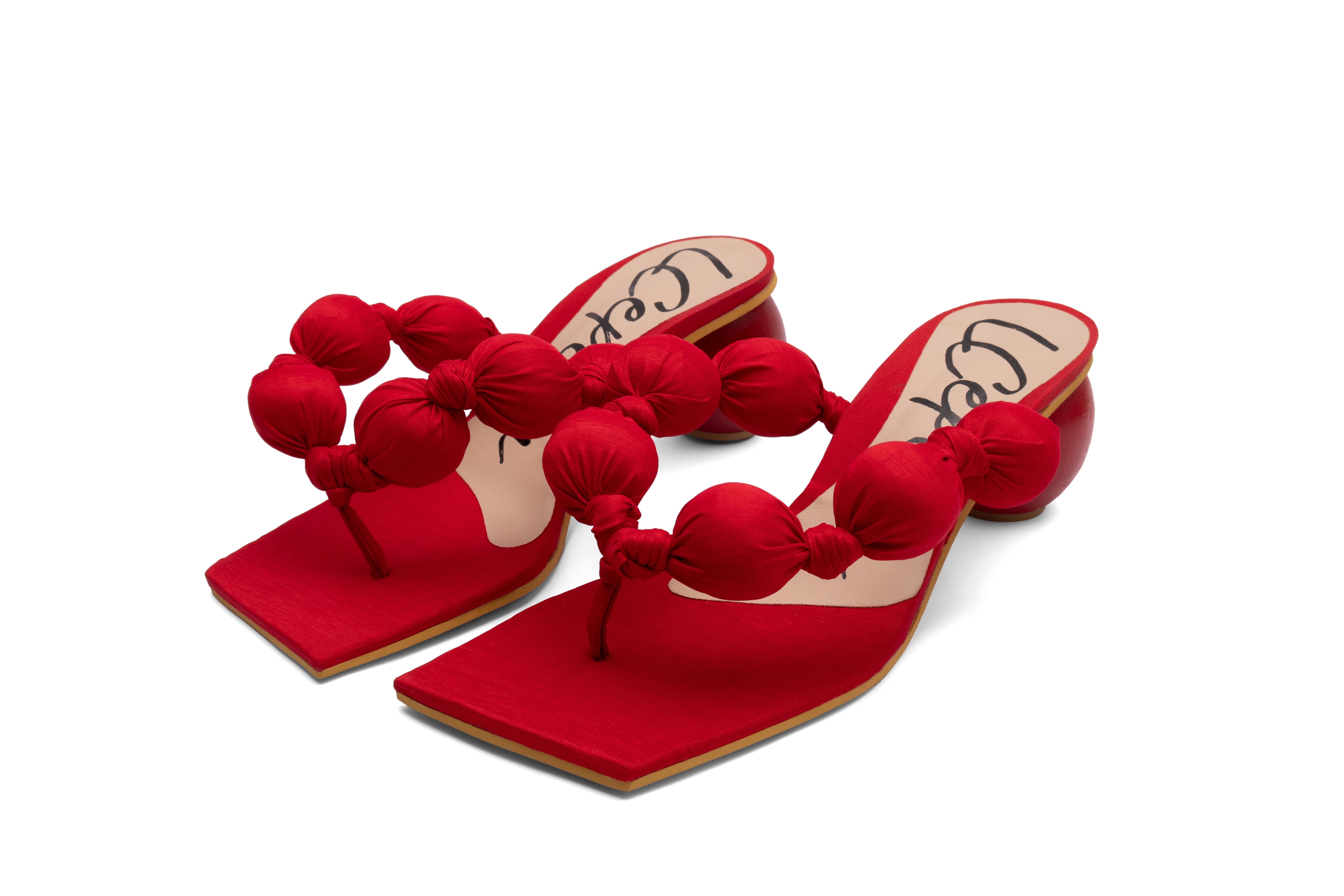 Citrus Sculpt Cherry Heels