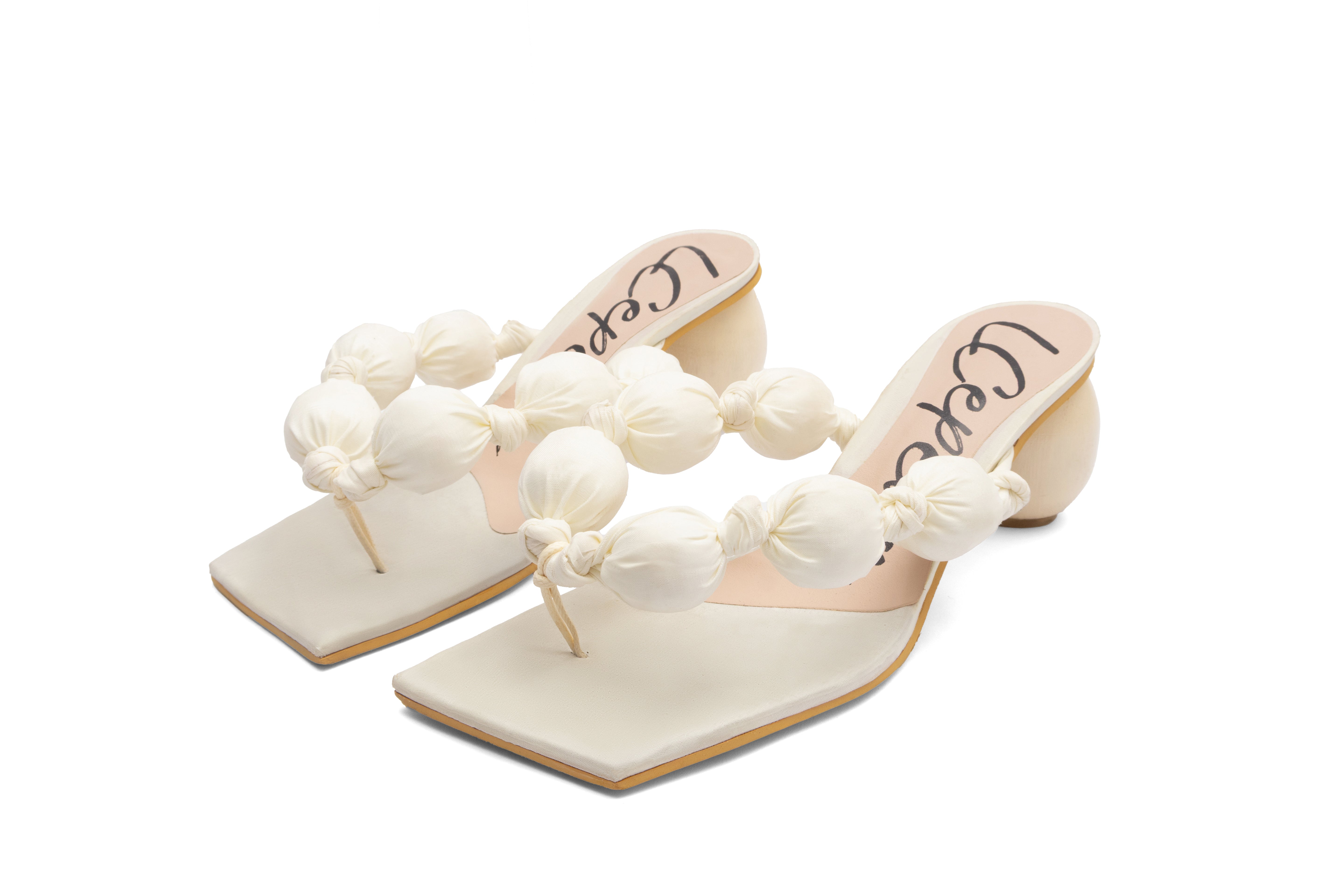 Citrus Sculpt Milk Heels