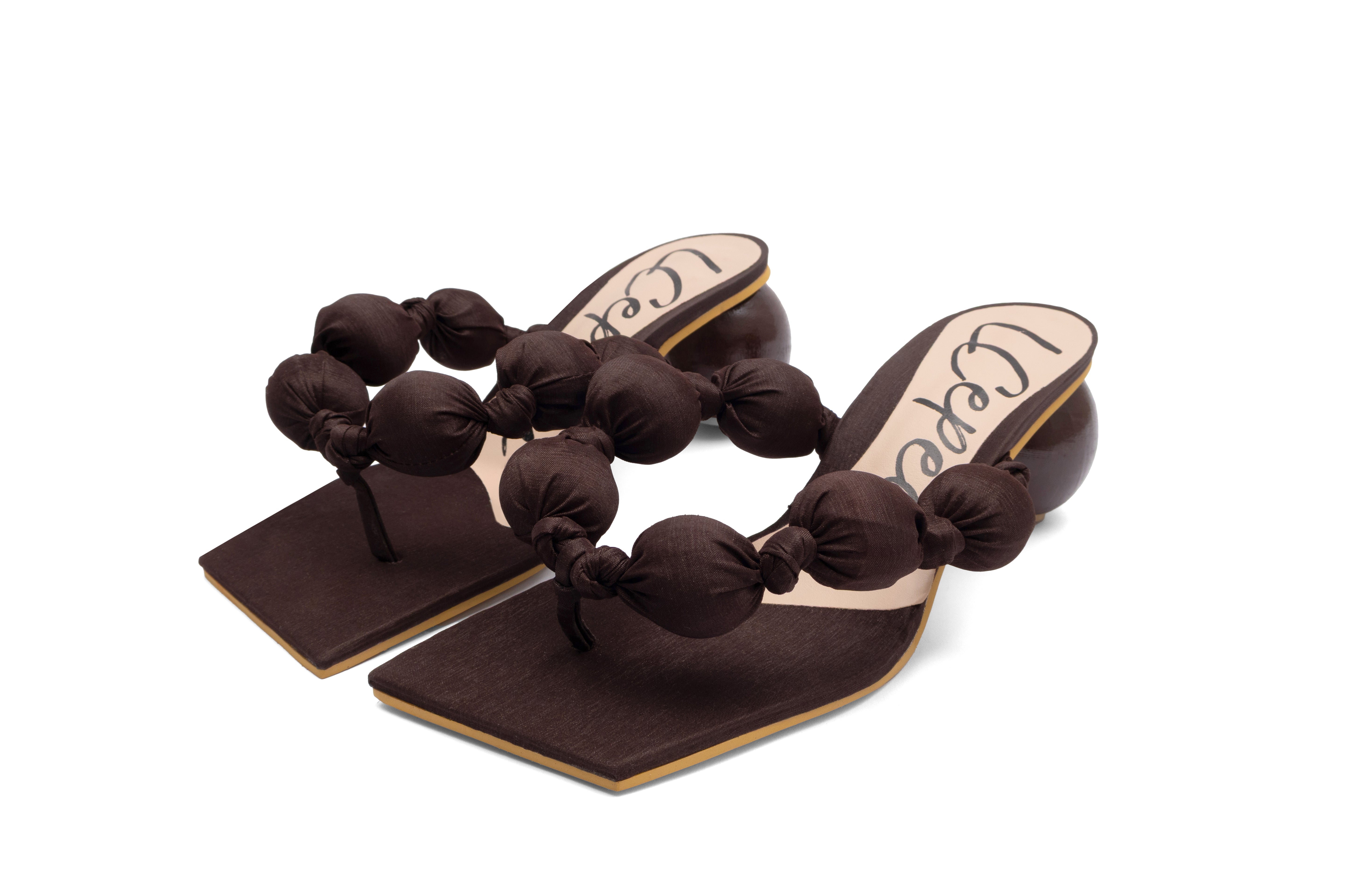 Citrus Sculpt Mocha Heels