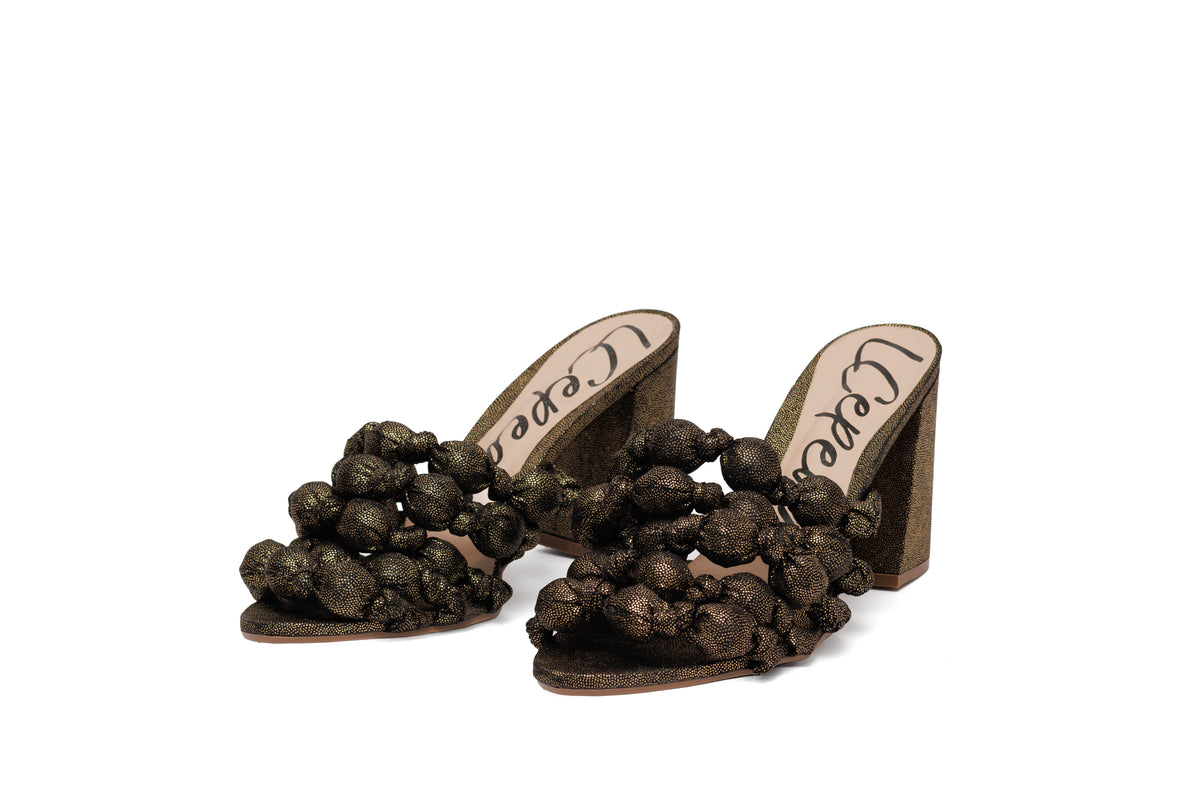 Golden Bee Sandals