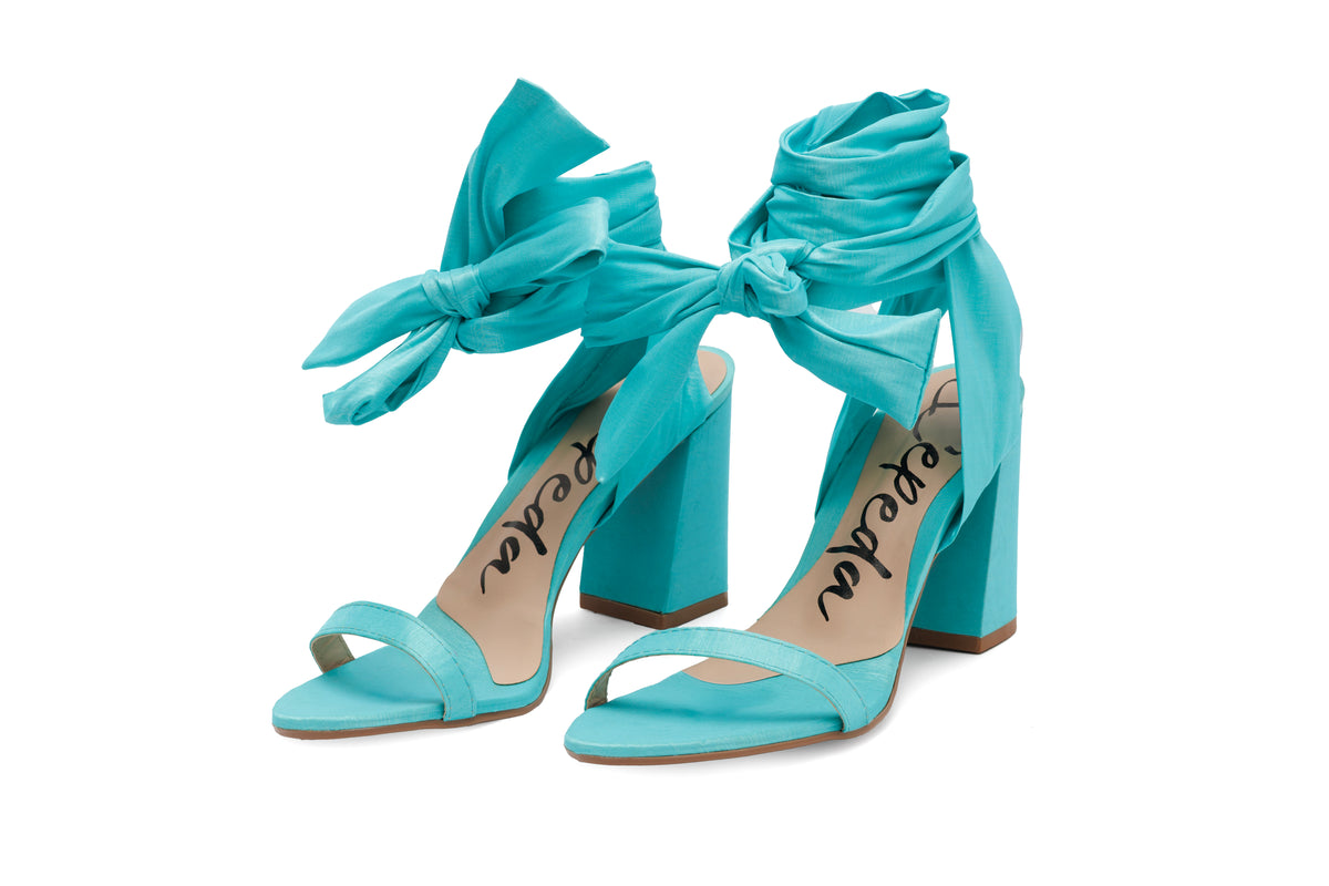 Delfina Aqua Sandals
