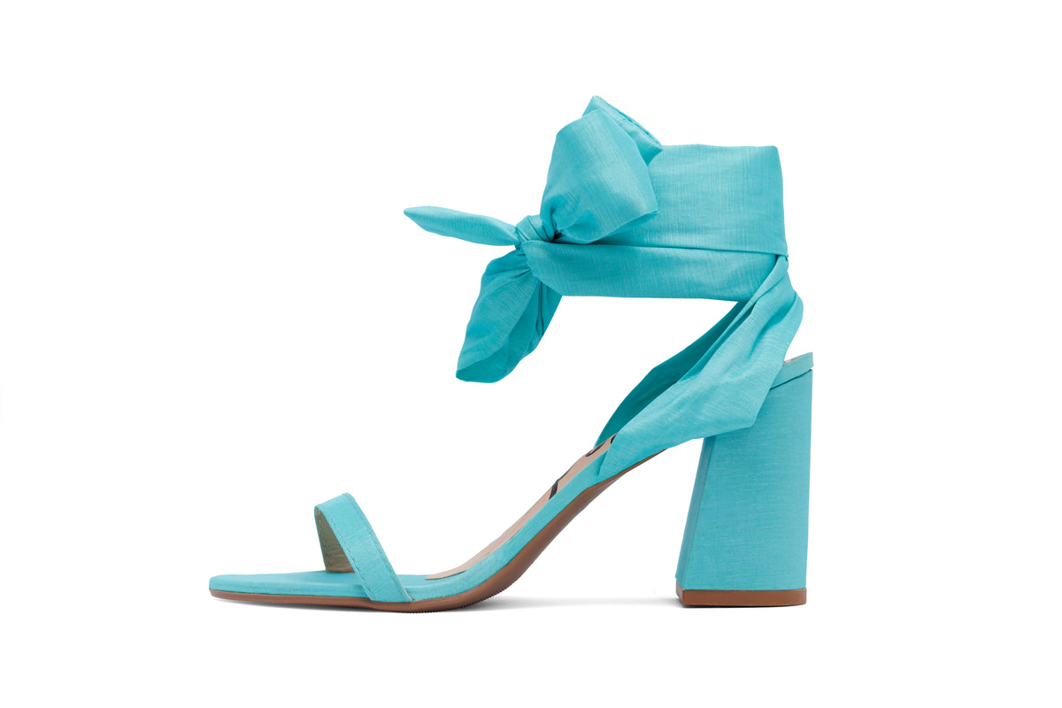 Delfina Aqua Sandals