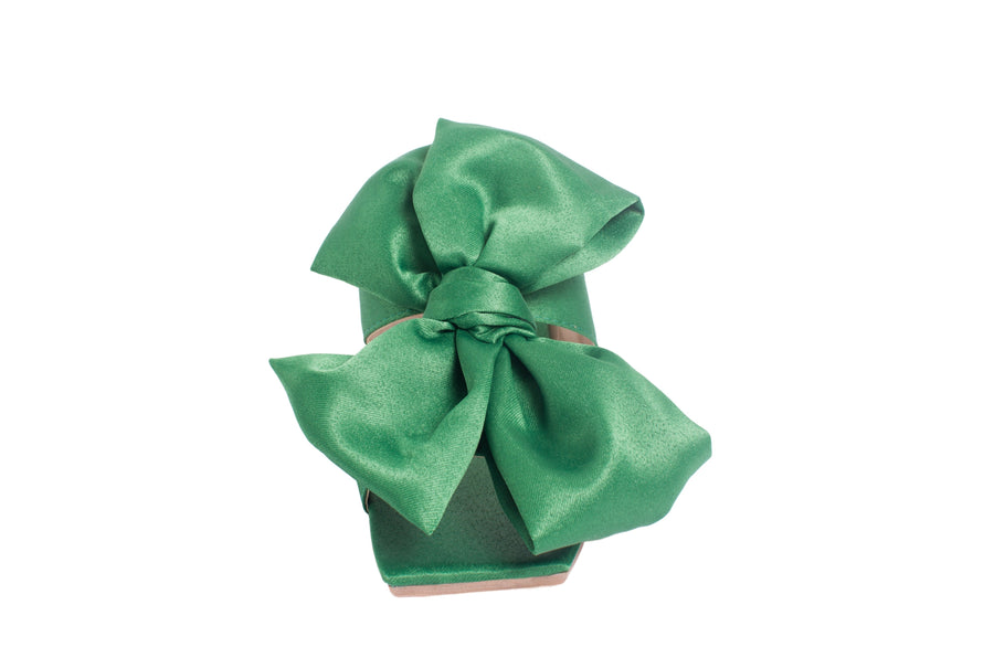 Malala Square Sandals Green